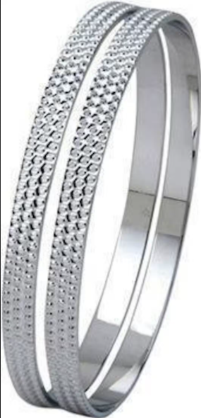 Platinum Bangles