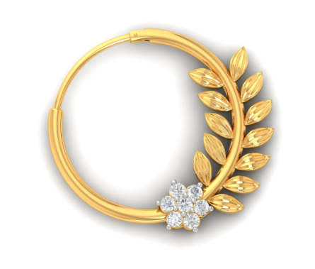 Punjabi Style Nose Ring